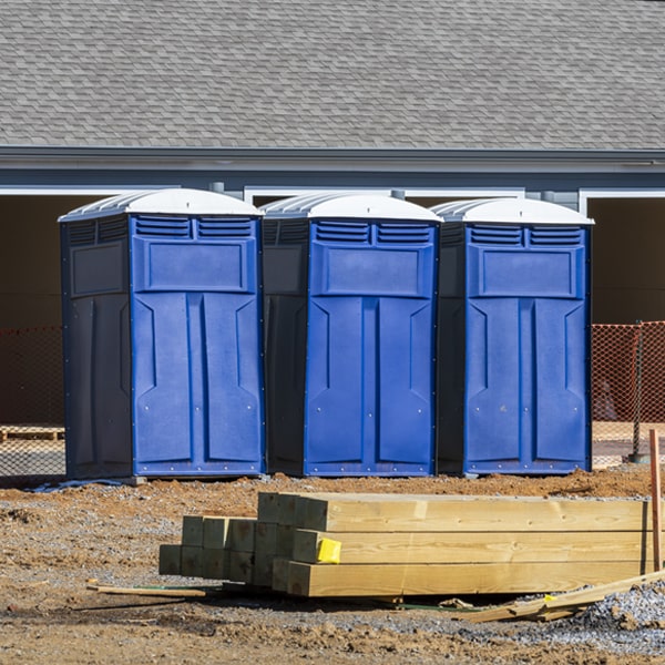 are there any restrictions on where i can place the portable toilets during my rental period in Jasper TX